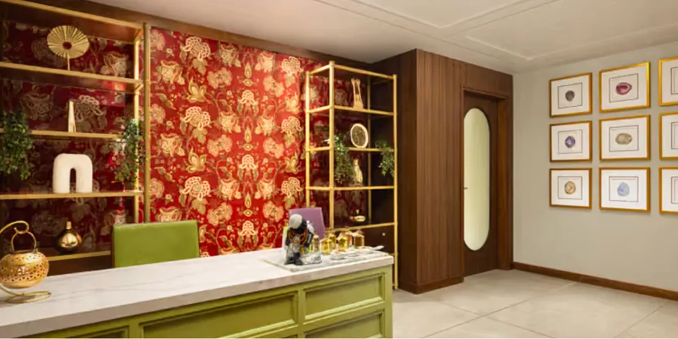 Tattva Spa at Aloha on the Ganges — resort spa reception